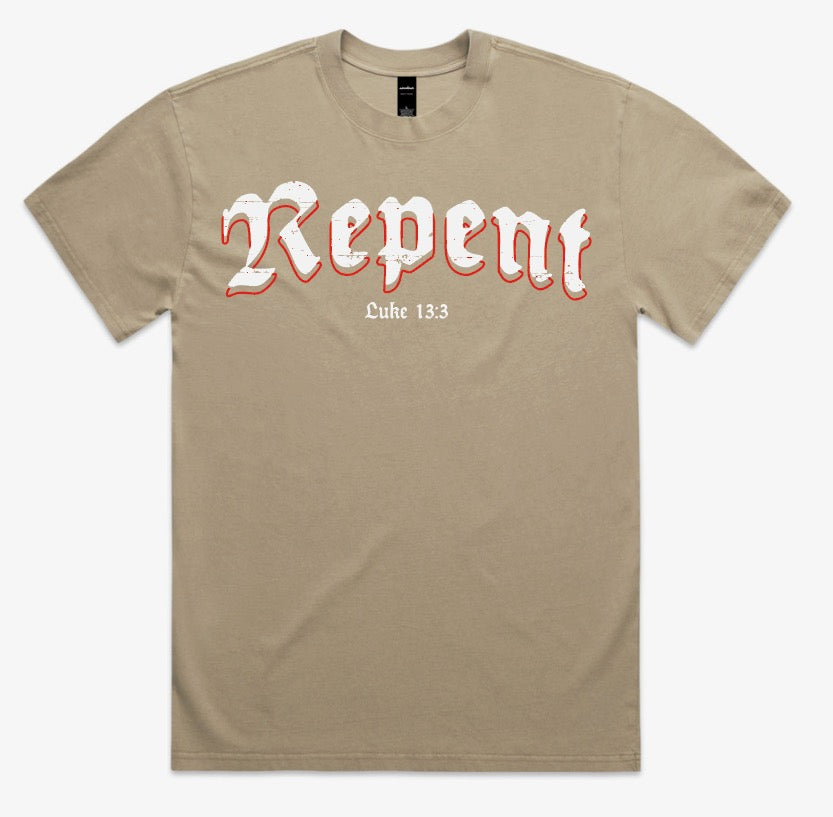 REPENT T Shirt [100% HEAVY COTTON]